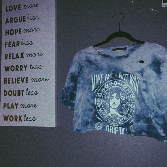 OBEY Vintage Rework Tie Dye Tee - Picture 1 of 2
